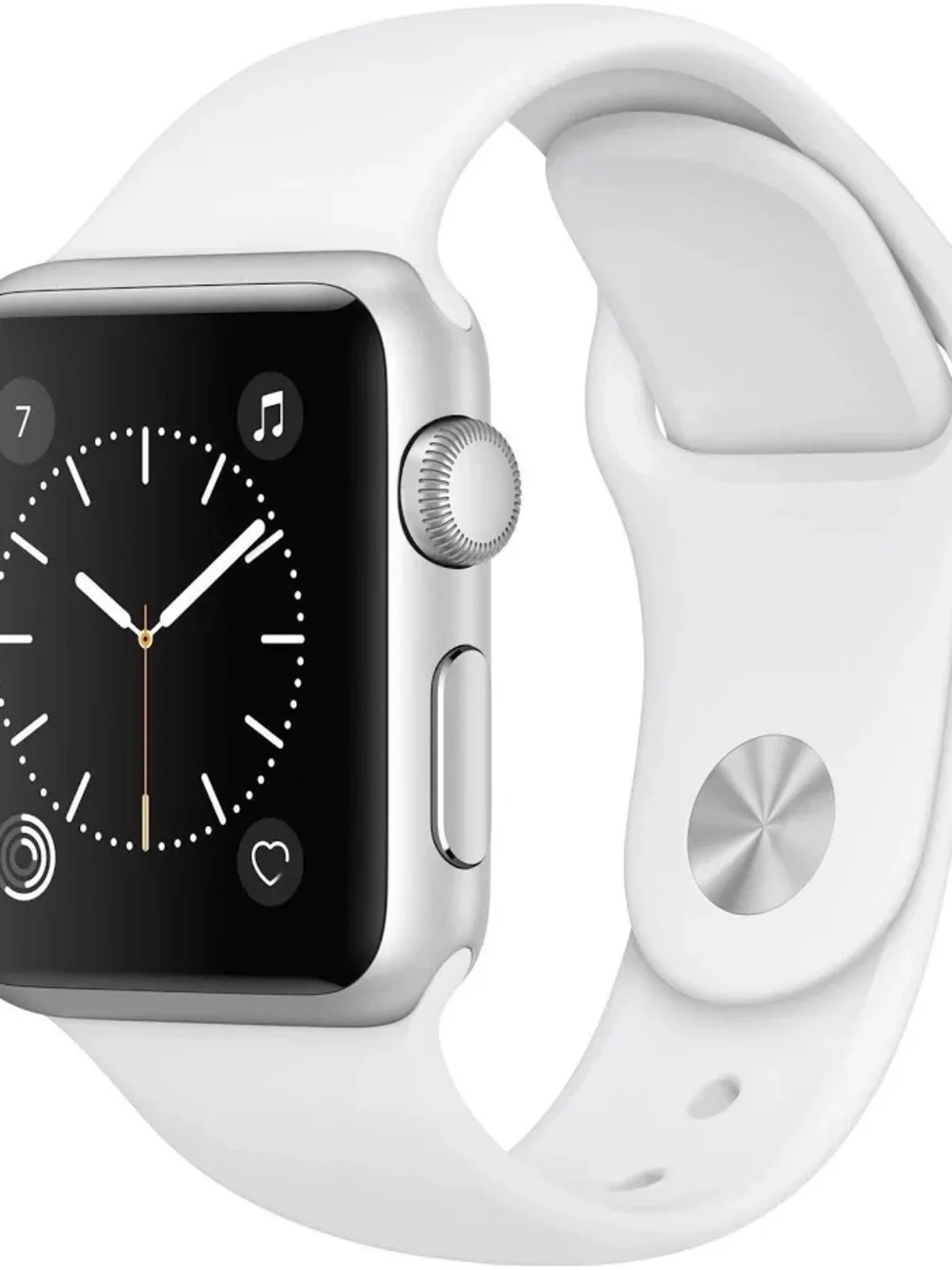 Apple Watch Series 1 Silver Aluminum with White Sport Band